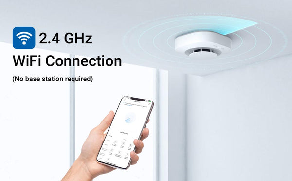 IFITech WiFi  Smoke Sensor/Detector |APP Control