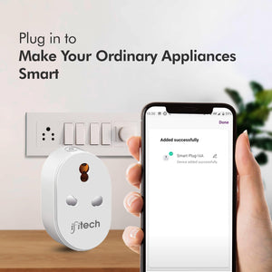 IFITech 16A Wi-Fi Smart Plug with Energy Monitoring - Suitable for Large Appliances