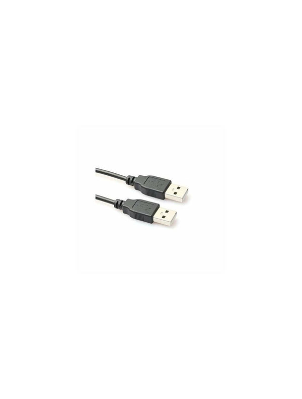 USB 2.0 Type A Male to Type A Male Extension Cable - 2 feet - 60 cm - Black