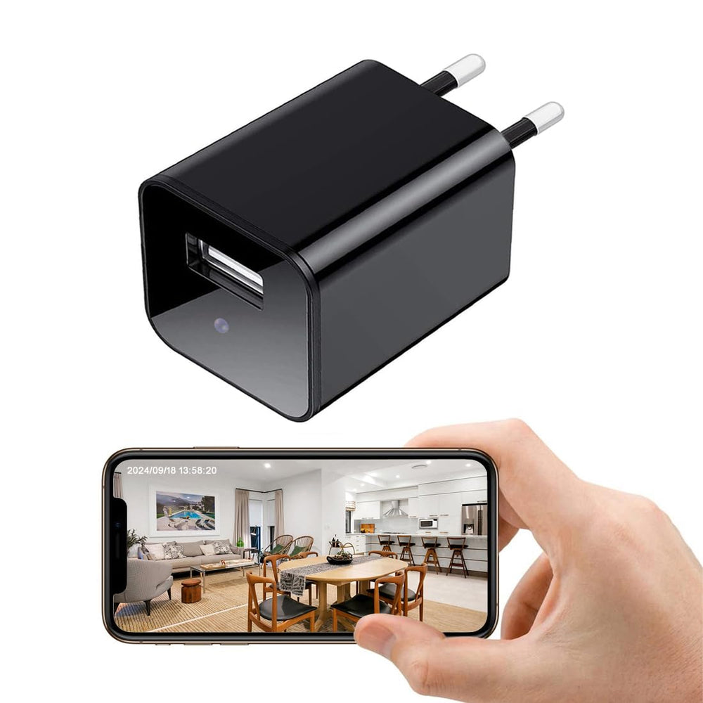 Eye4Spy Hidden Spy Camera USB Charger – 1080P HD WiFi Mini Camera