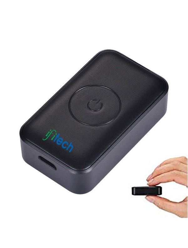 IFITech Mini GPS Tracker, Anti-Theft GPS, Anti-Lost Locator for Pets, School Bags, Vehicles with Silent Call Option- GSM