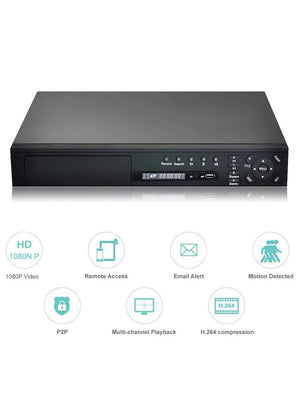 IFITech™ 32-channel NVR / Network Video Recorder - High Definition Output H.264 Compression P2P Remote Control Real-time Surveillance Security System