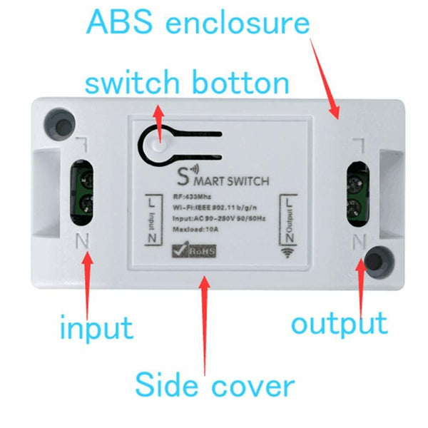 IFITech WiFi Timer Controller  Smart Switch | Remote / App Control - Pack Of 1