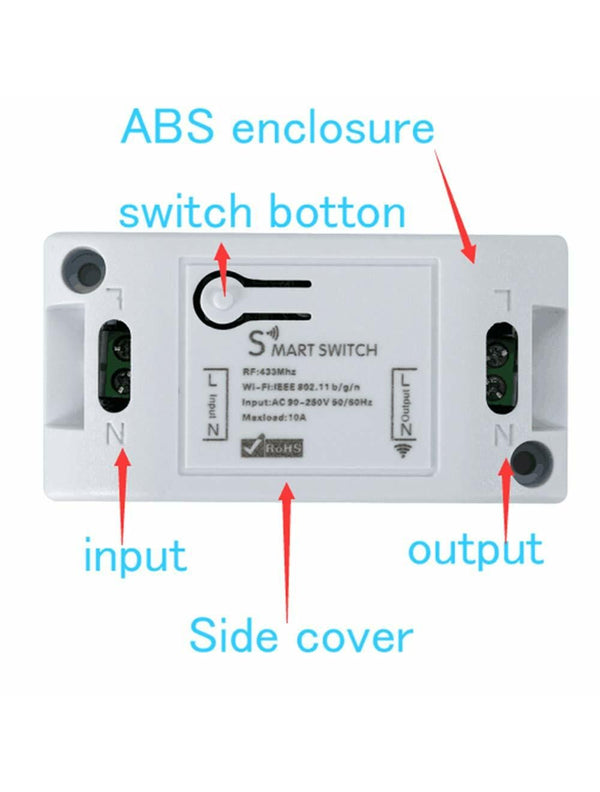 IFITech WiFi Timer Controller  Smart Switch | Remote / App Control - Pack Of 2