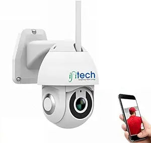 IFITech 4MP HD Outdoor Pan, Tilt (PTZ) IP Camera (IFISHT-IFIPTZ2)