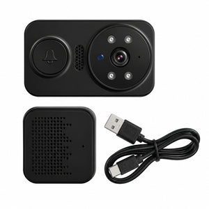 IFITech Smart Video Doorbell with 2-Way Audio, Wi-Fi Connectivity, Motion Detection & Wireless Chime