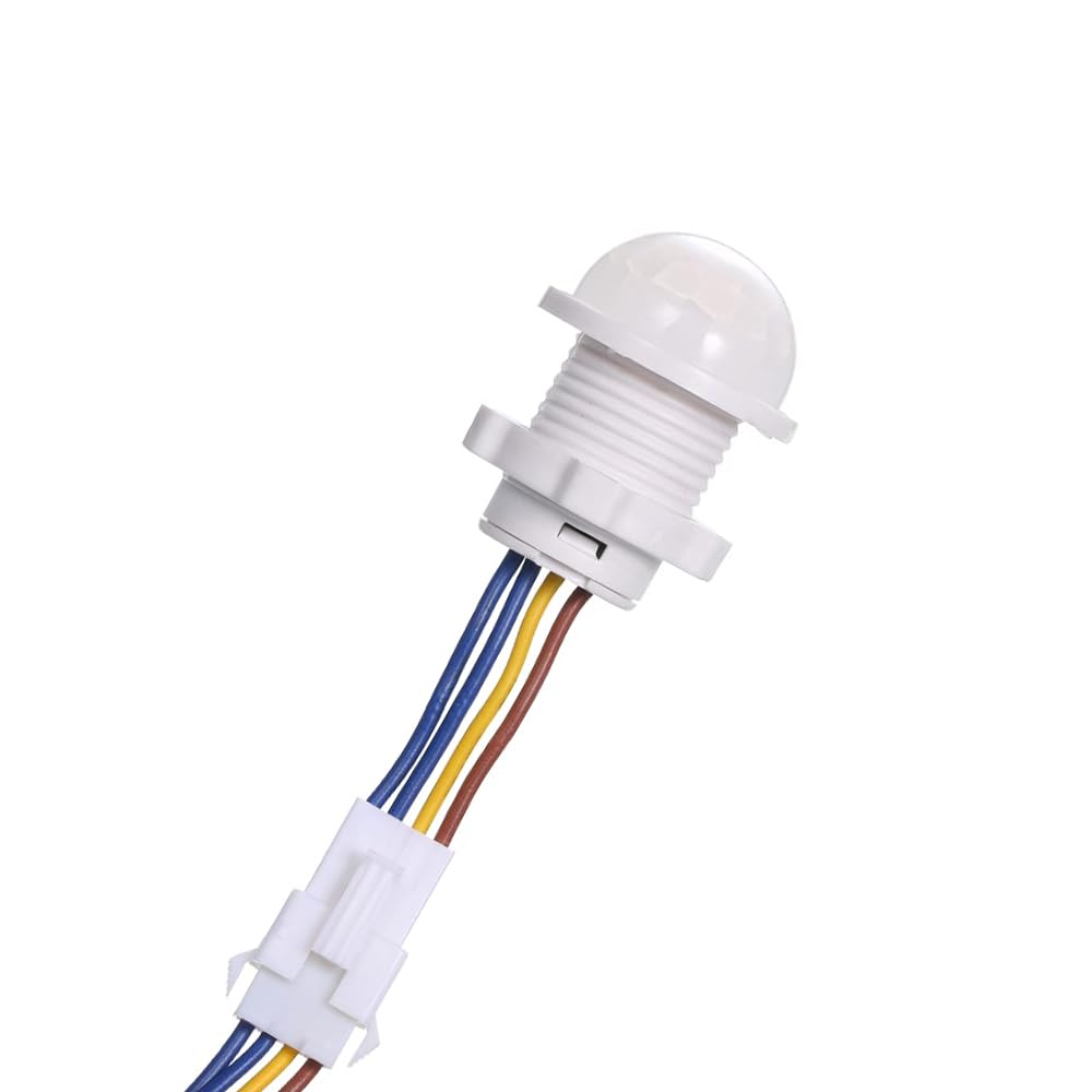 IFITech Energy Saving PIR-B Motion Sensor Switch with Day Night Sensor - Works Only Night, Max Load- 40W (White)