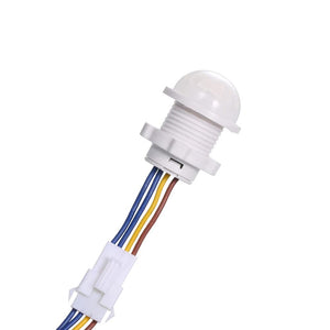 IFITech Energy Saving PIR-B Motion Sensor Switch with Day Night Sensor - Works Only Night, Max Load- 40W (White)