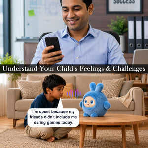 IFITech Buddy AI-Powered Interactive Learning & Storytelling Robot Toy for Kids | Supports Multiple Indian Languages | Rechargeable Talking Companion for Boys and Girls Aged 3+ (Blue)