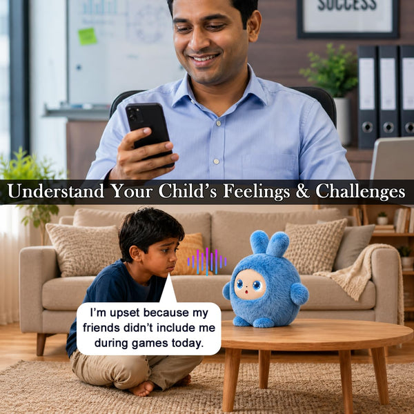 IFITech Buddy AI-Powered Interactive Learning & Storytelling Robot Toy for Kids | Supports Multiple Indian Languages | Rechargeable Talking Companion for Boys and Girls Aged 3+ (Blue)
