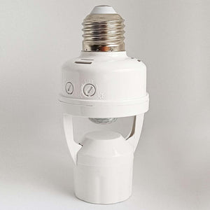 IFITech Motion Sensor Bulb Holder | Auto ON/OFF - Compatible with All E26/E27 Screw Base Bulbs