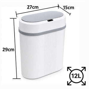 IFITech Rechargeable Motion Sensor Kitchen Dustbin with Lid - 12 Litre