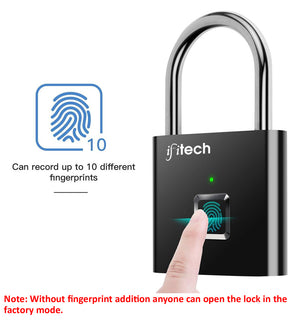 IFITech Anti-Theft  Rechargeable Fingerprint Padlock - P1