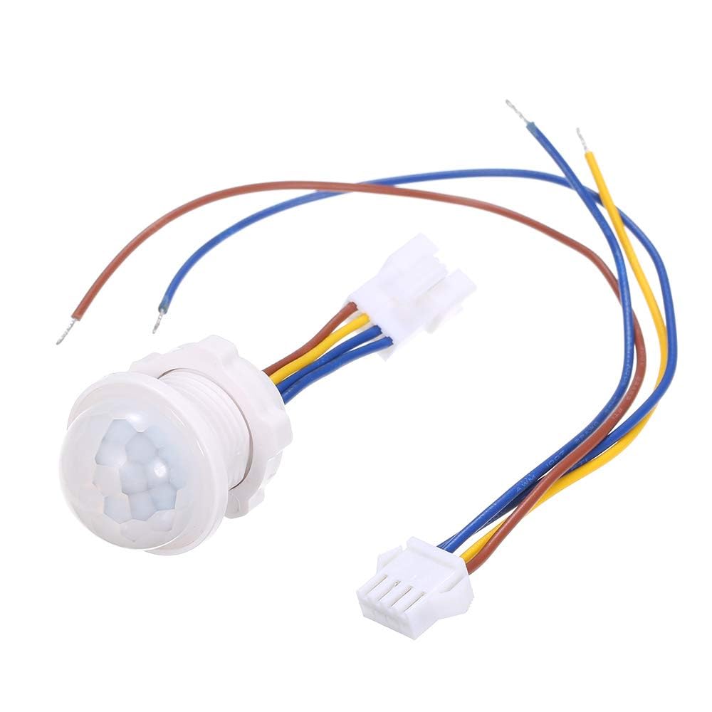 IFITech Energy Saving PIR-B Motion Sensor Switch with Day Night Sensor - Works Only Night, Max Load- 40W (White)