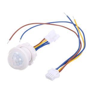 IFITech Energy Saving PIR-B Motion Sensor Switch with Day Night Sensor - Works Only Night, Max Load- 40W (White)