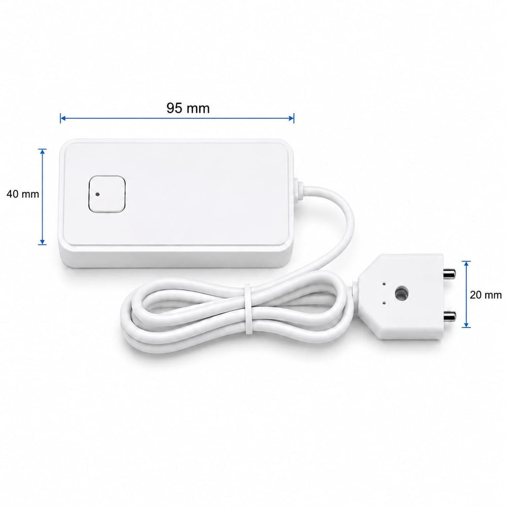 IFITech Wifi Water Leakage Detector, SmartLife App Compatible Water Overflow Alarm