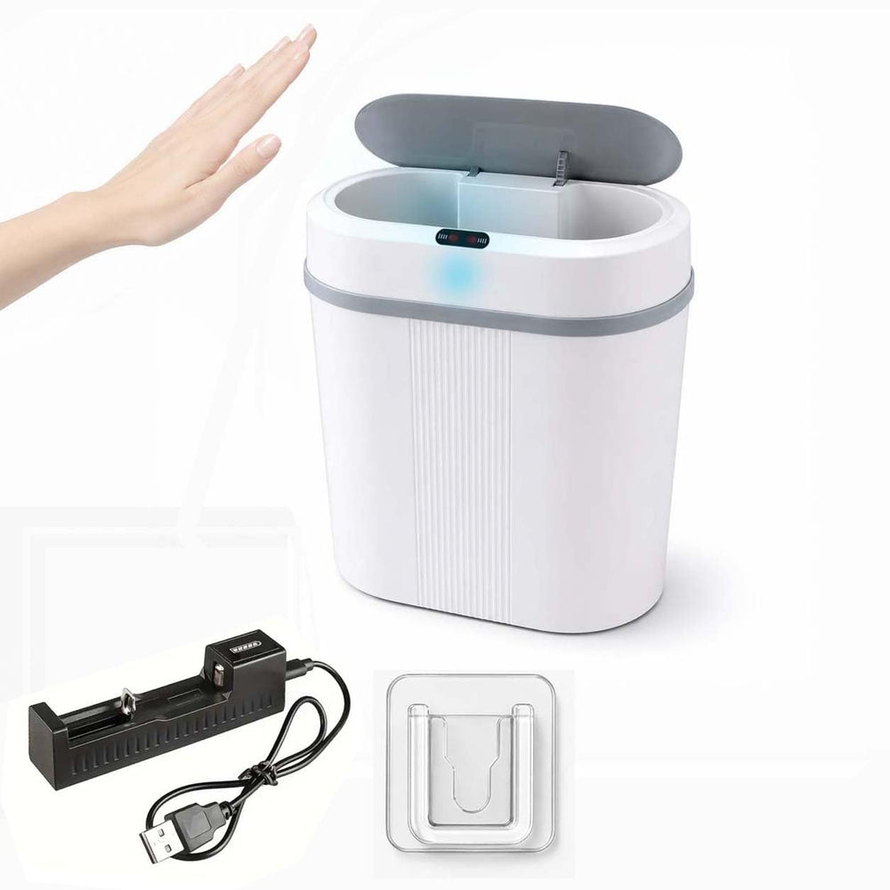 IFITech Rechargeable Motion Sensor Kitchen Dustbin with Lid - 12 Litre