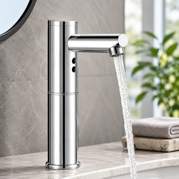 IFITech Automatic Sensor Faucet | Touchless Infrared Tap with Dual Sensor Technology & Water Saving