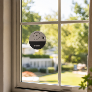 Doberman Ultrasonic Window Alarm | 100dB Vibration Sensor Security Alarm