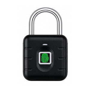 IFITech Smart Fingerprint Padlock | Biometric Padlock | Keyless Lock | Stores Up to 20 Fingerprints | Fingerprint Lock for Gym Locker, Cabinet, Drawer, Luggage & Personal Spaces