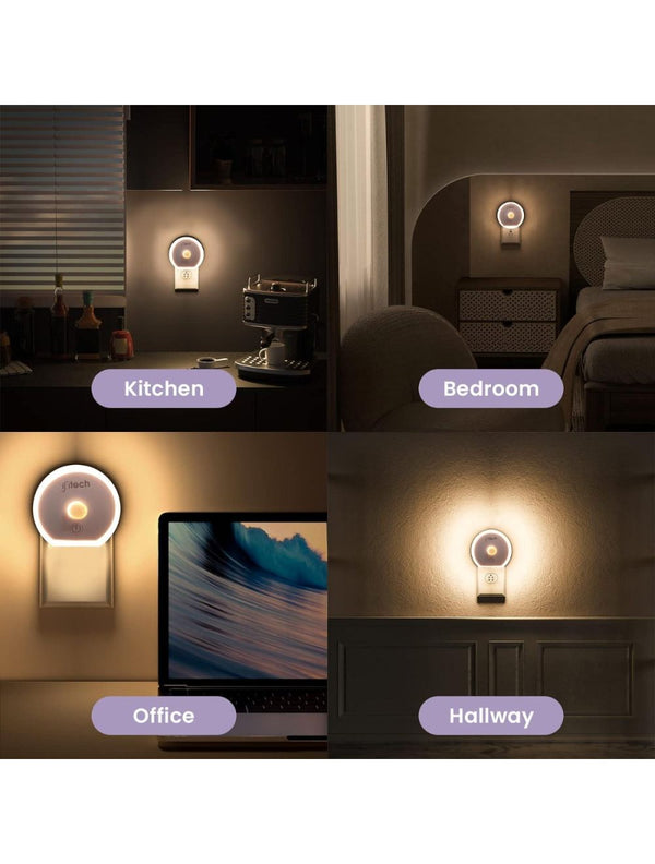 IFITech Motion Sensor Plug Lamp with USB Charging Cable