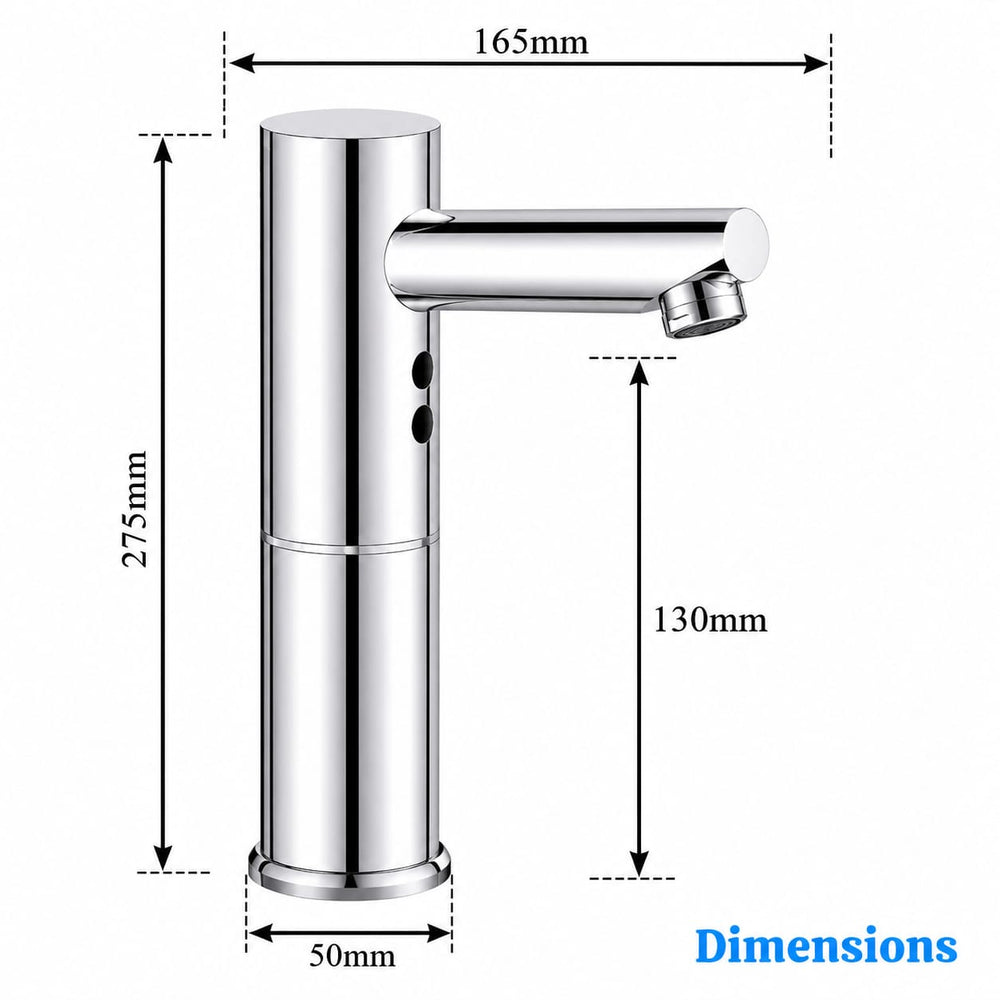 IFITech Automatic Sensor Faucet | Touchless Infrared Tap with Dual Sensor Technology & Water Saving
