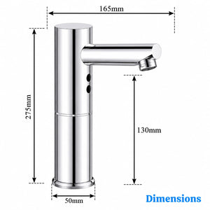 IFITech Automatic Sensor Faucet | Touchless Infrared Tap with Dual Sensor Technology & Water Saving