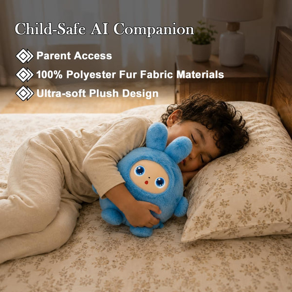 IFITech Buddy AI-Powered Interactive Learning & Storytelling Robot Toy for Kids | Supports Multiple Indian Languages | Rechargeable Talking Companion for Boys and Girls Aged 3+ (Blue)