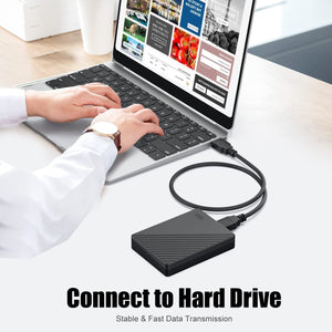 IFITech 50cm Super Speed USB 3.0 Type A Male to Male Cable for Hard Drive Enclosures, Laptop Cooling Pad, DVD Players, USB Charger Spy Camera - Black