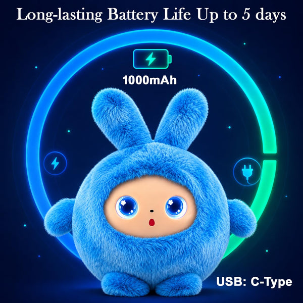 IFITech Buddy AI-Powered Interactive Learning & Storytelling Robot Toy for Kids | Supports Multiple Indian Languages | Rechargeable Talking Companion for Boys and Girls Aged 3+ (Blue)