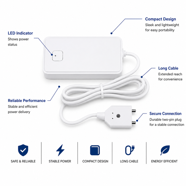 IFITech Wifi Water Leakage Detector, SmartLife App Compatible Water Overflow Alarm
