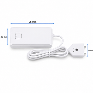 IFITech Wifi Water Leakage Detector, SmartLife App Compatible Water Overflow Alarm