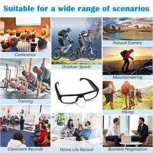 Eye4Spy Hidden Camera Glasses – 1080P HD Wearable Mini Spy Eyewear