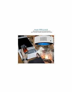 IFITech WiFi  LPG Gas Leak Detector / Alarm | LED Digital Display | App Control