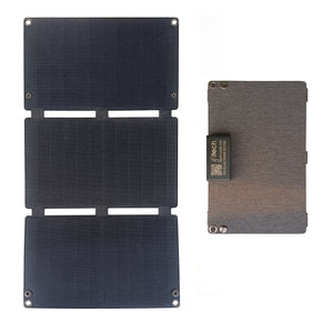 IFITech 25W Portable Waterproof Foldable Solar Panel Charger | Portable Power Station