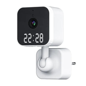 IFITech 1080P Wall-Mount WiFi Digital Clock Camera
