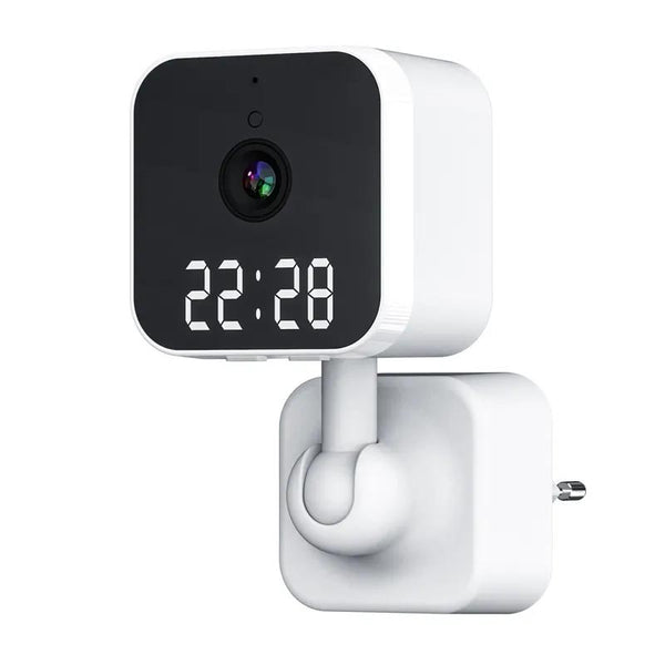 IFITech 1080P Wall-Mount WiFi Digital Clock Camera