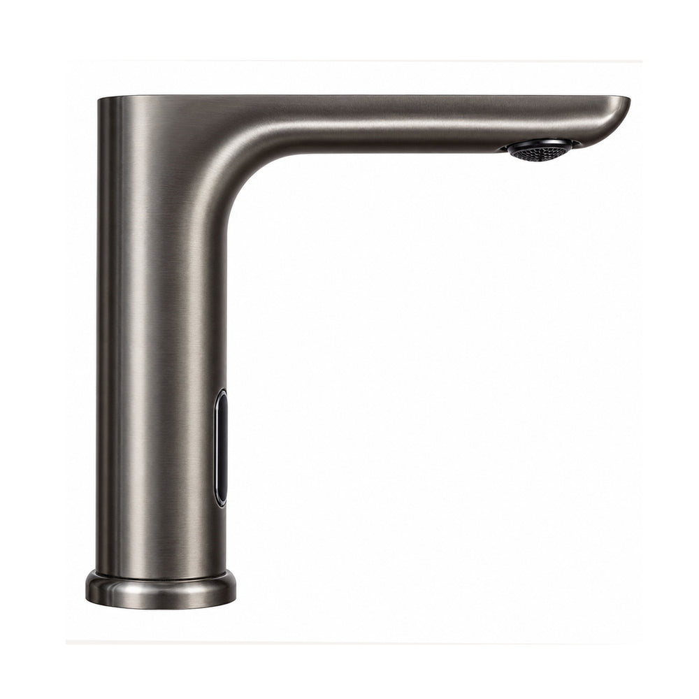 IFITech Touchless Kitchen Faucet | Dual Power (Electric & Battery) | Gun Metal Finish | Water Saving Tap for Home & Office