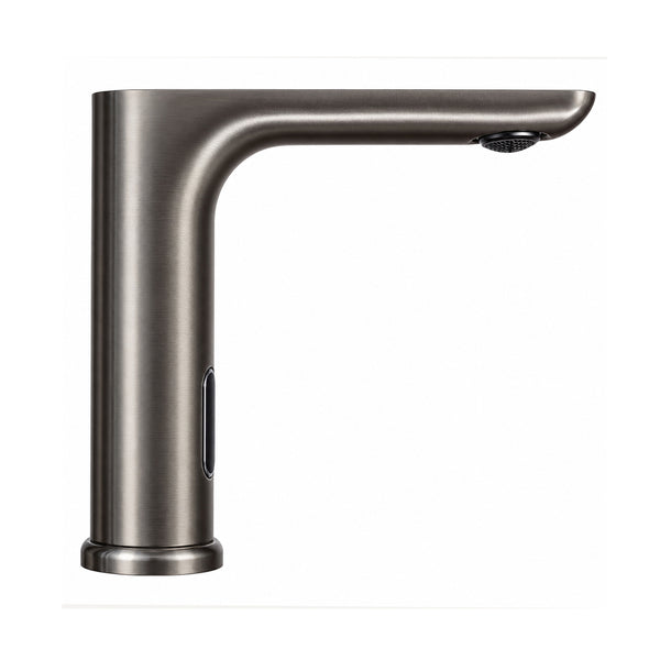 IFITech Touchless Kitchen Faucet | Dual Power (Electric & Battery) | Gun Metal Finish | Water Saving Tap for Home & Office