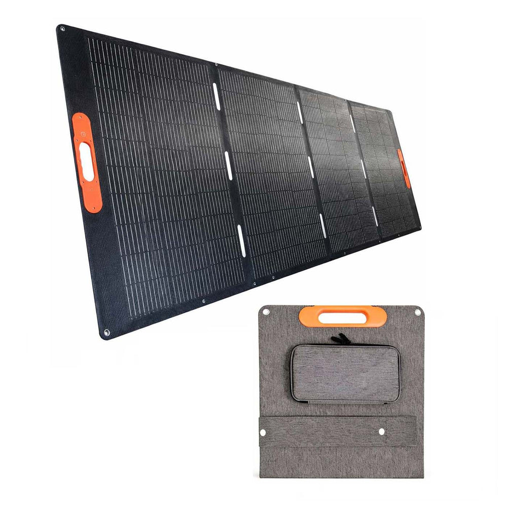 IFITech Portable 400W Solar Panel, Foldable Solar Charger – Lightweight, Durable, and Compatible with Most 40V Portable Solar Generators and Power Stations for RV, Camping, and Home Use