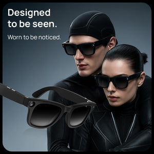IFITech AI Smart Glasses with 1080P Full HD Camera – Real-Time Language Translation, Object Recognition, Bluetooth Audio Calls & Voice Assistant – for Driving, Sports & Vlogging