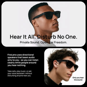 IFITech AI Smart Glasses with 1080P Full HD Camera – Real-Time Language Translation, Object Recognition, Bluetooth Audio Calls & Voice Assistant – for Driving, Sports & Vlogging