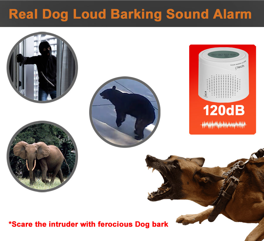 IFITech Dog Barking Sensor Alarm - Main Image