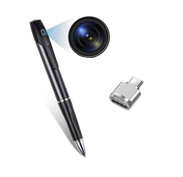Eye4Spy Hidden Spy Camera Pen – 1080P HD Mini Camera (No WiFi)