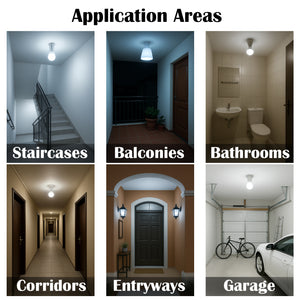 IFITech Motion Sensor LED Bulb | Automatic On/Off Light
