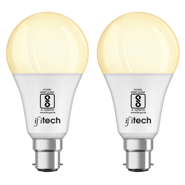 IFITech Light Sensor LED Bulb | Day Night Sensor LED Bulb | Dusk to Dawn LED Bulb – Auto On/Off Smart Light