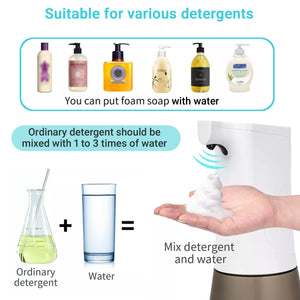 IFITech Rechargeable Automatic Foam Soap Dispenser