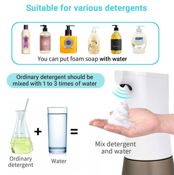 IFITech Rechargeable Automatic Foam Soap Dispenser