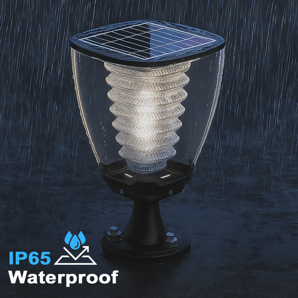 IFITech Solar Pillar Gate Light