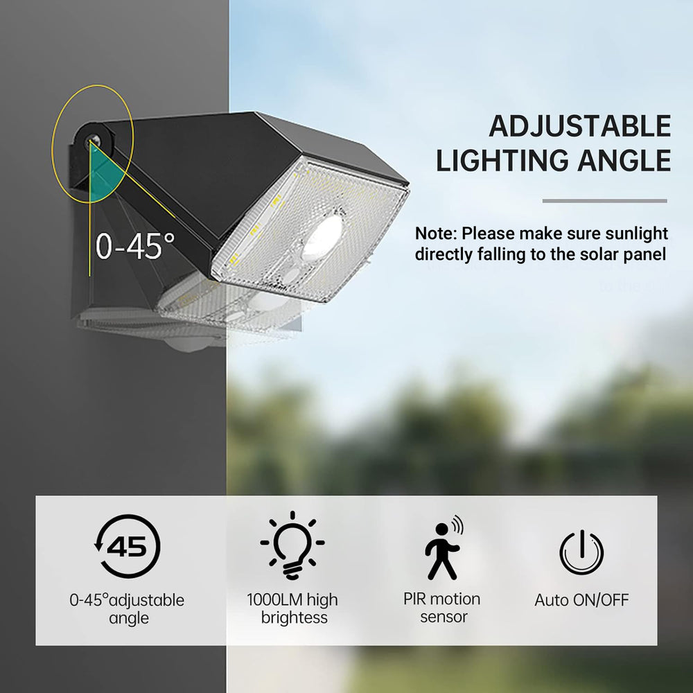IFITech SLL301 Solar Motion Sensor Wall Lights